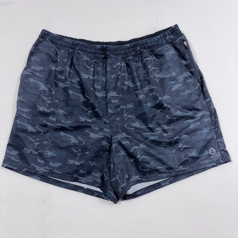 Tasc Shorts Men XL Lined 2 In 1 Athletic Running 5" Inseam Organic Cotton